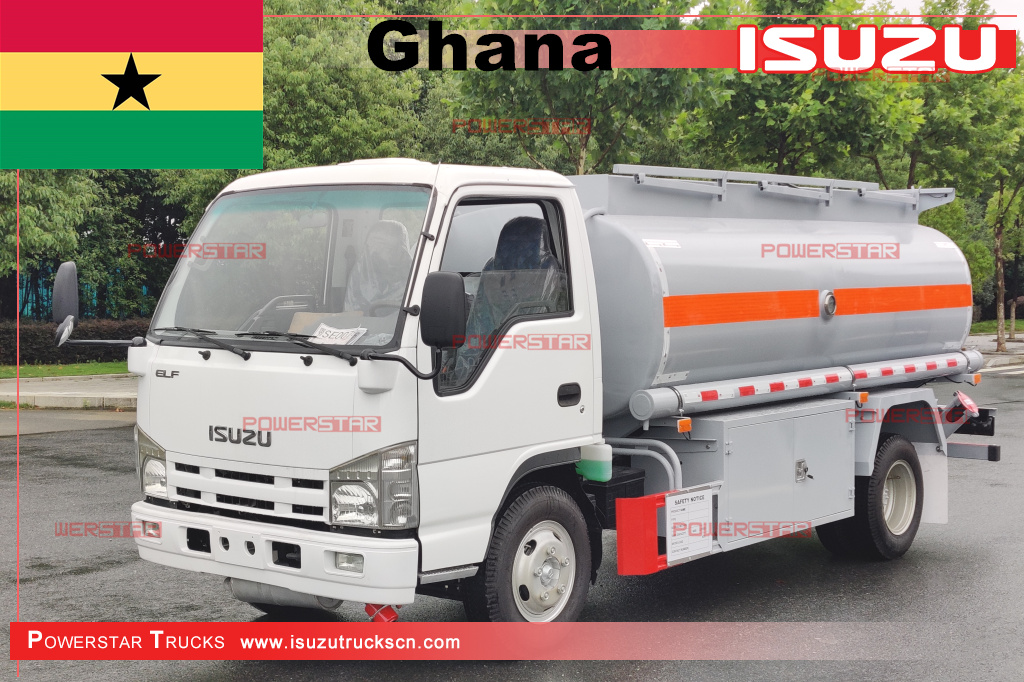 
     Ghana - ISUZU ELF/100P Heizöl-Tankwagen
    