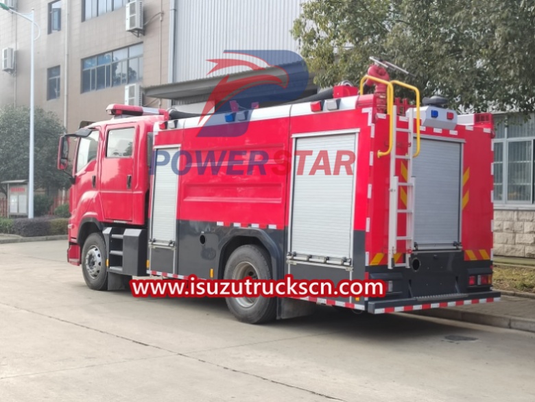 
     Die Struktur des Isuzu Feuerwehrautos
    