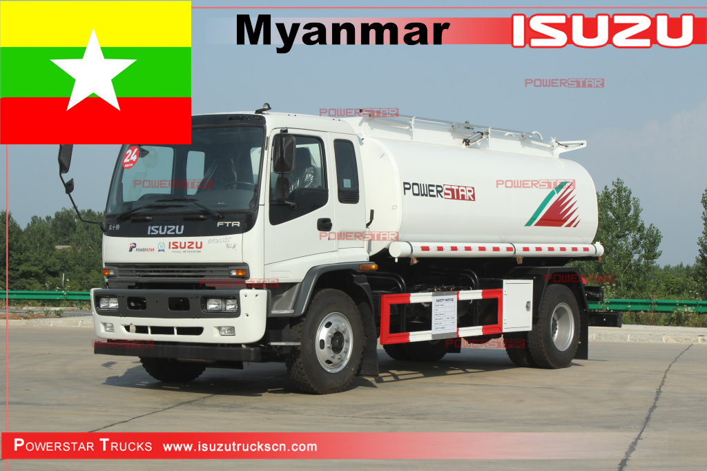 
     Myanmar - ISUZU FTR Kraftstofftankwagen
    