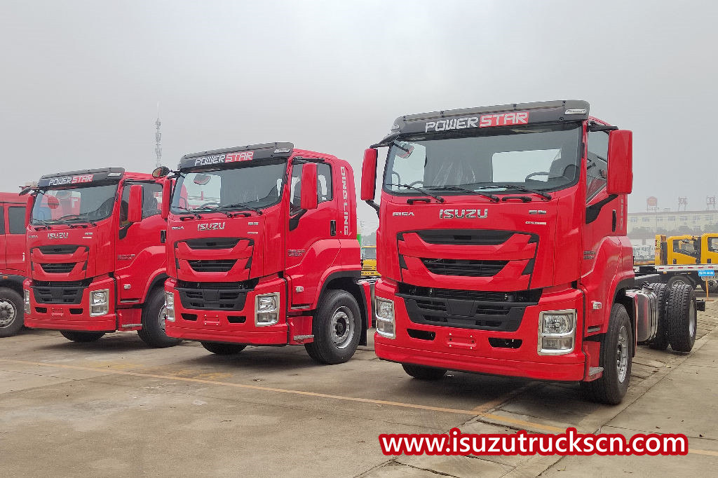 
     4 Einheiten Isuzu GIGA 420 Feuerwehr-Chassis sind im POWERSTAR-Werk eingetroffen
    