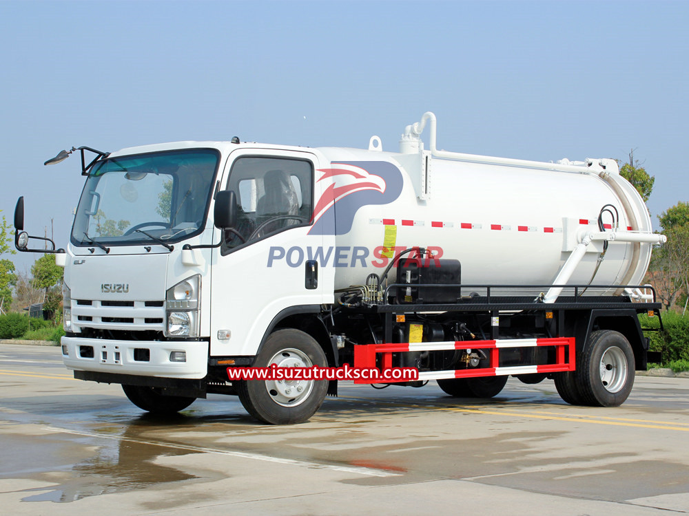 
     Isuzu Abwasserpumpwagen vier wichtige Komponenten
    