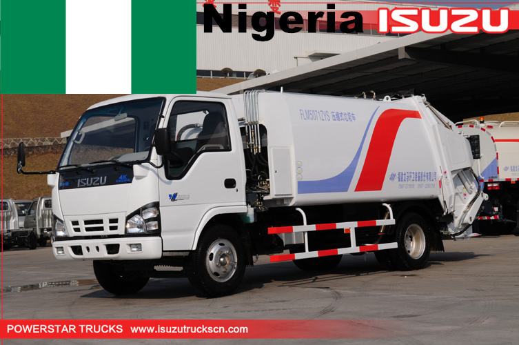 
     Nigeria – 1 Müllverdichtungswagen von Isuzu
    