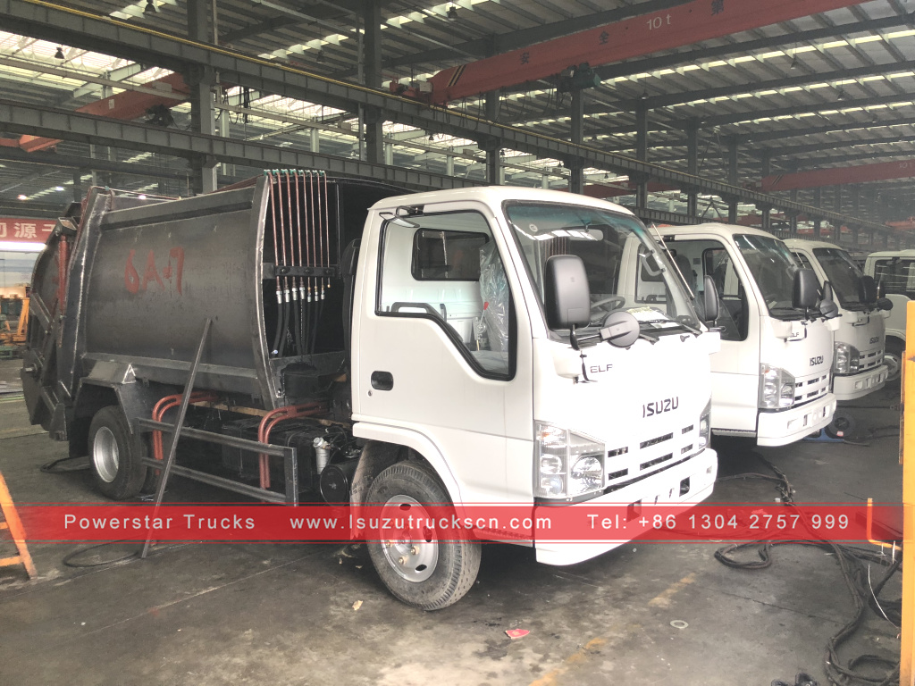 
     Philippinen 10 Einheiten 5cbm Müllverdichter LKW Isuzu
    