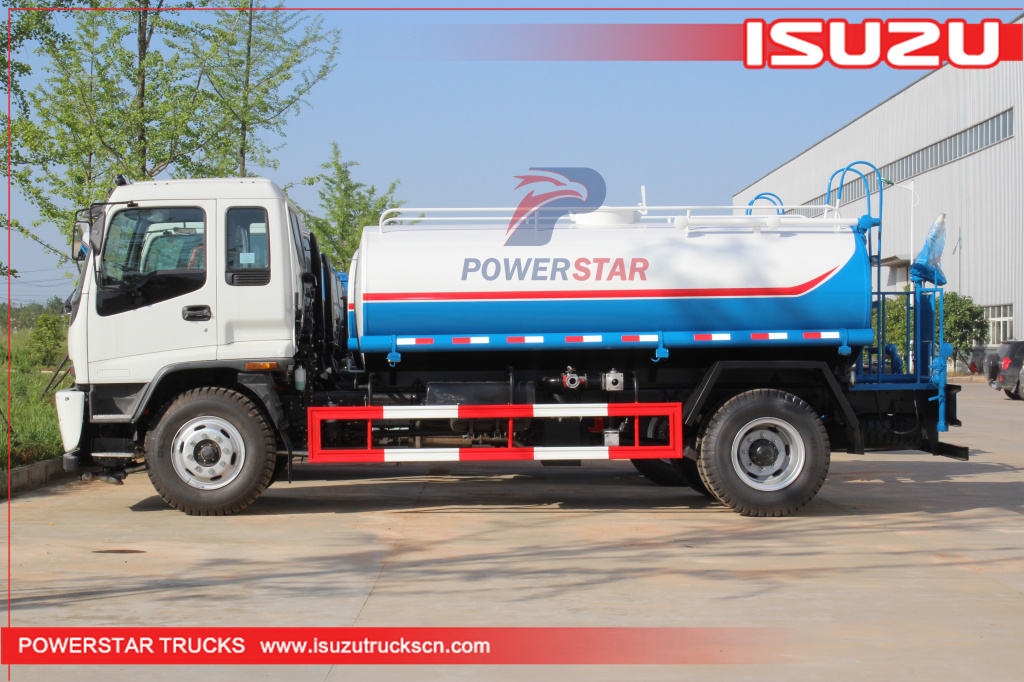 
     Philippinen 12.000L Wassertransport-LKW Isuzu LKW montiert Wassertanker
    