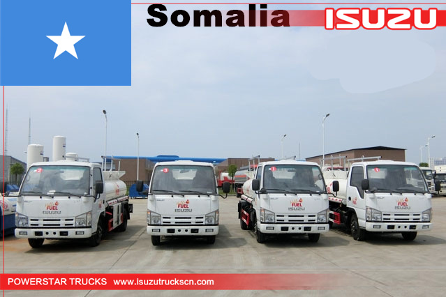 
     Somalia - 4 Einheiten Tankwagen Isuzu
    