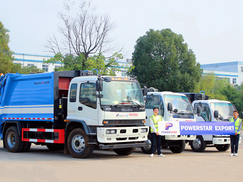 
     So versenden Sie Müllverdichtungsfahrzeuge von Isuzu
    