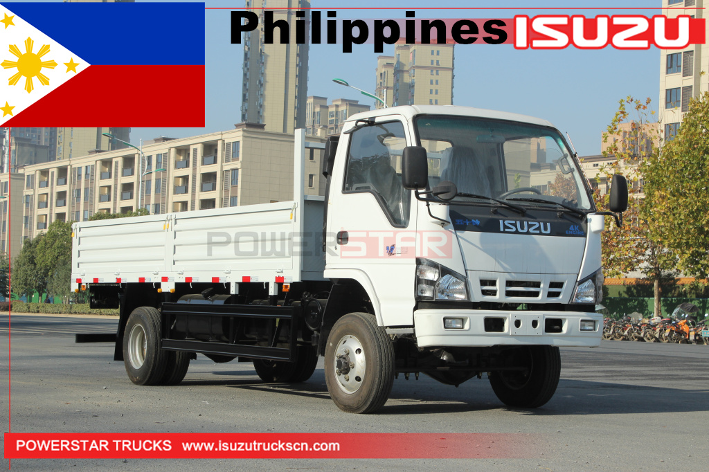 
     Philippinen - 3 Einheiten ISUZU NKR 600P 4x4 Geländewagen mit Pritsche und Pritsche
    